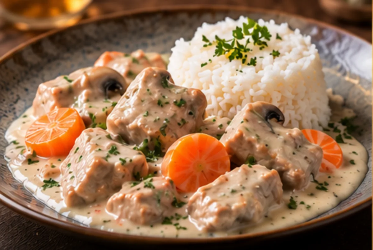 Blanquette de veau à l'ancienne