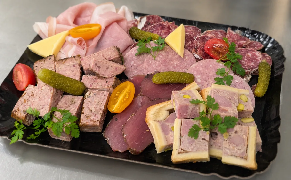 Pateau de charcuterie artisanale
